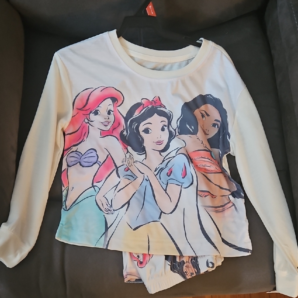 Disney Princess Long Sleeve Kids Pajama Set